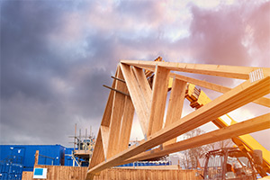 Construction d'une annexe en ossature bois en Belgique